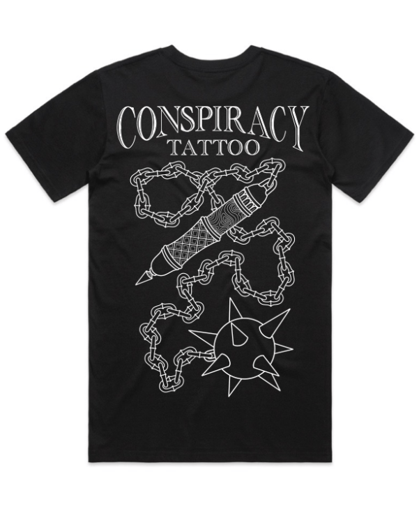 Image of Conspiracy Flail Tee (Black)