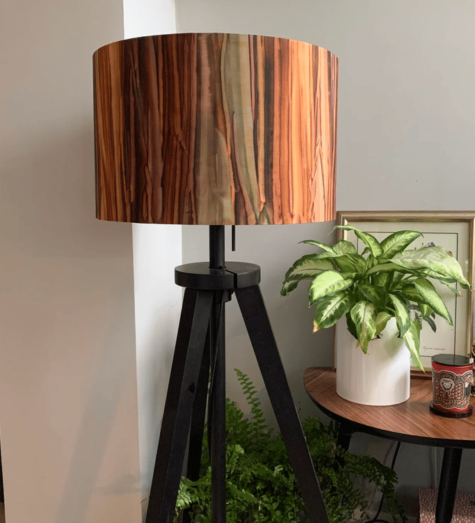 Image of Patina Handpaints Stripes Russet Shade 40cm