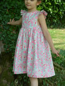 Image 1 of Robe liberty betsy tartelette manches a petits volants