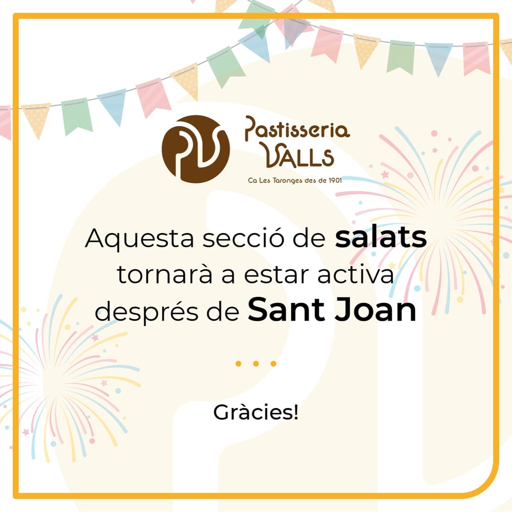 Image of PER SANT JOAN... COQUES DOLCES!