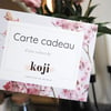 Carte cadeau