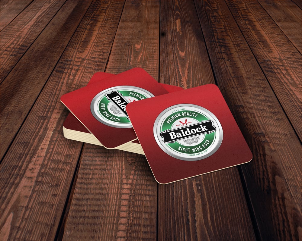 George Baldock Beermats