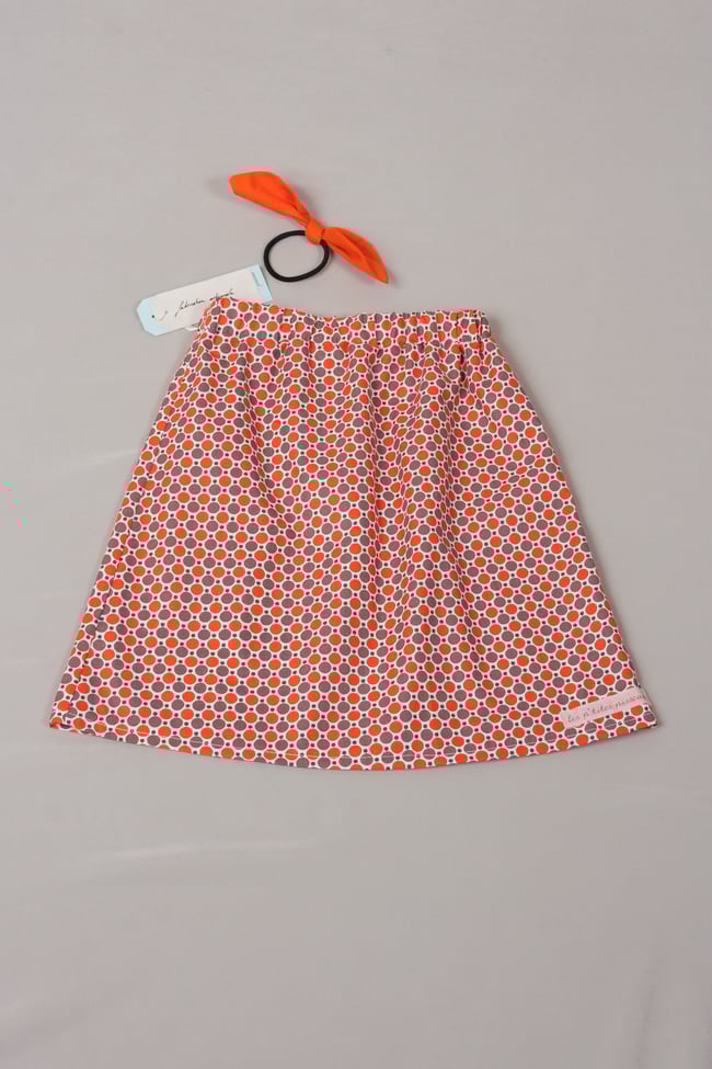 Jupe orange