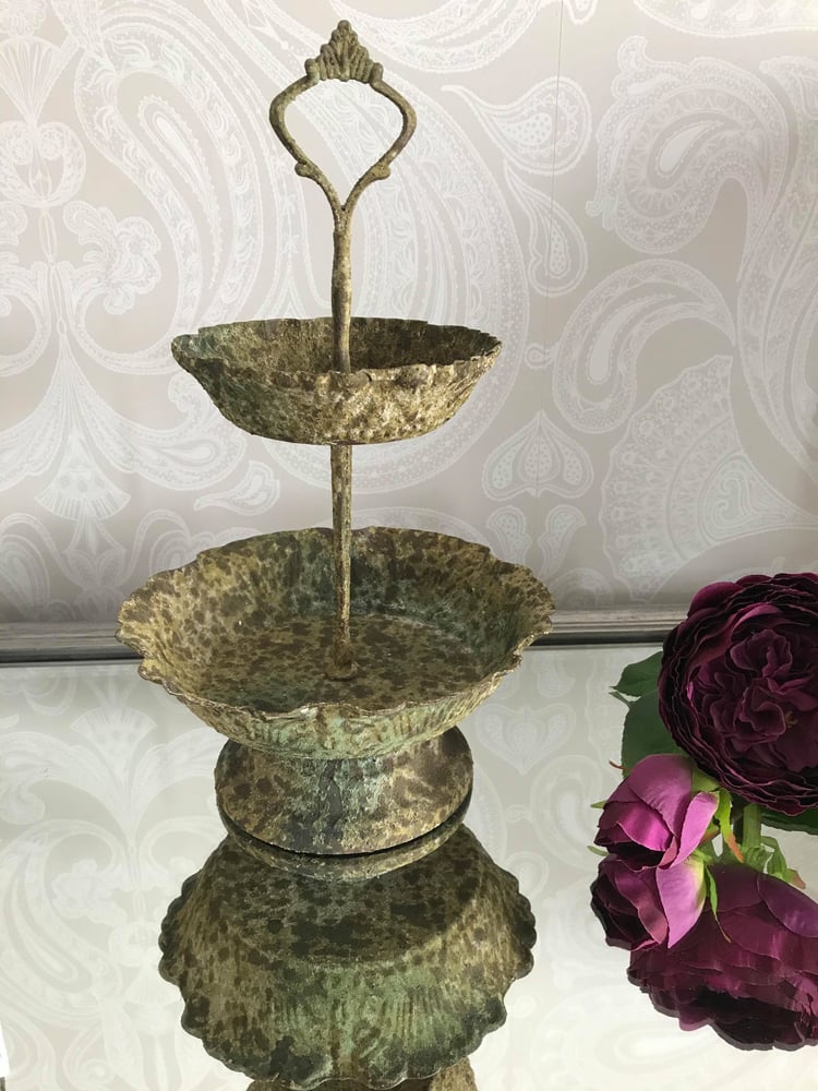 Image of Two Tier Bird Feeder