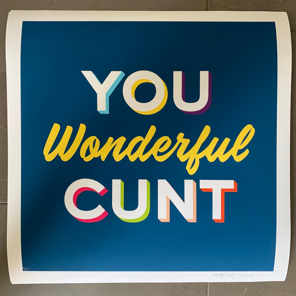 Image of Wonderful... Ltd Edition Print 2020