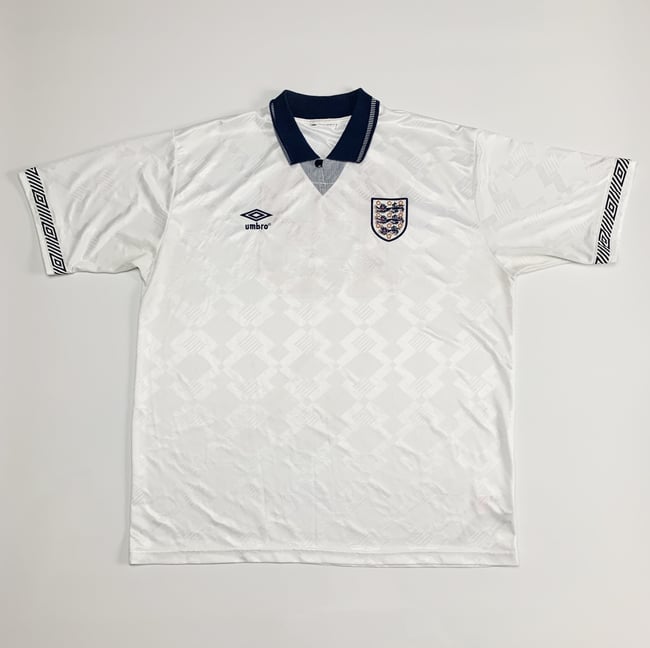 england 1990 black shirt