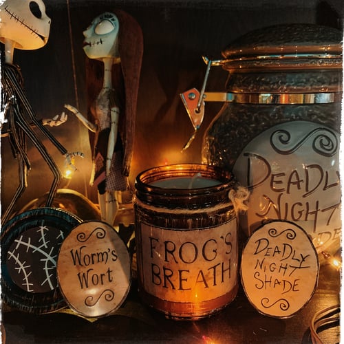 Image of Nightmare Before Christmas Potion Candle