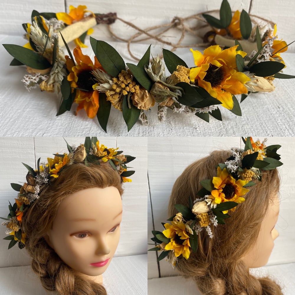 Image of Sunflower crown 