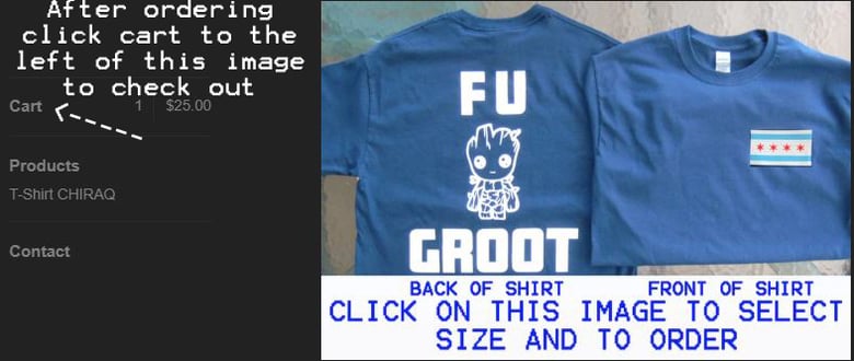 Image of F U GROOT - Chicago Mayor Lori Lightfoot's Infamous F U T-Shirt 