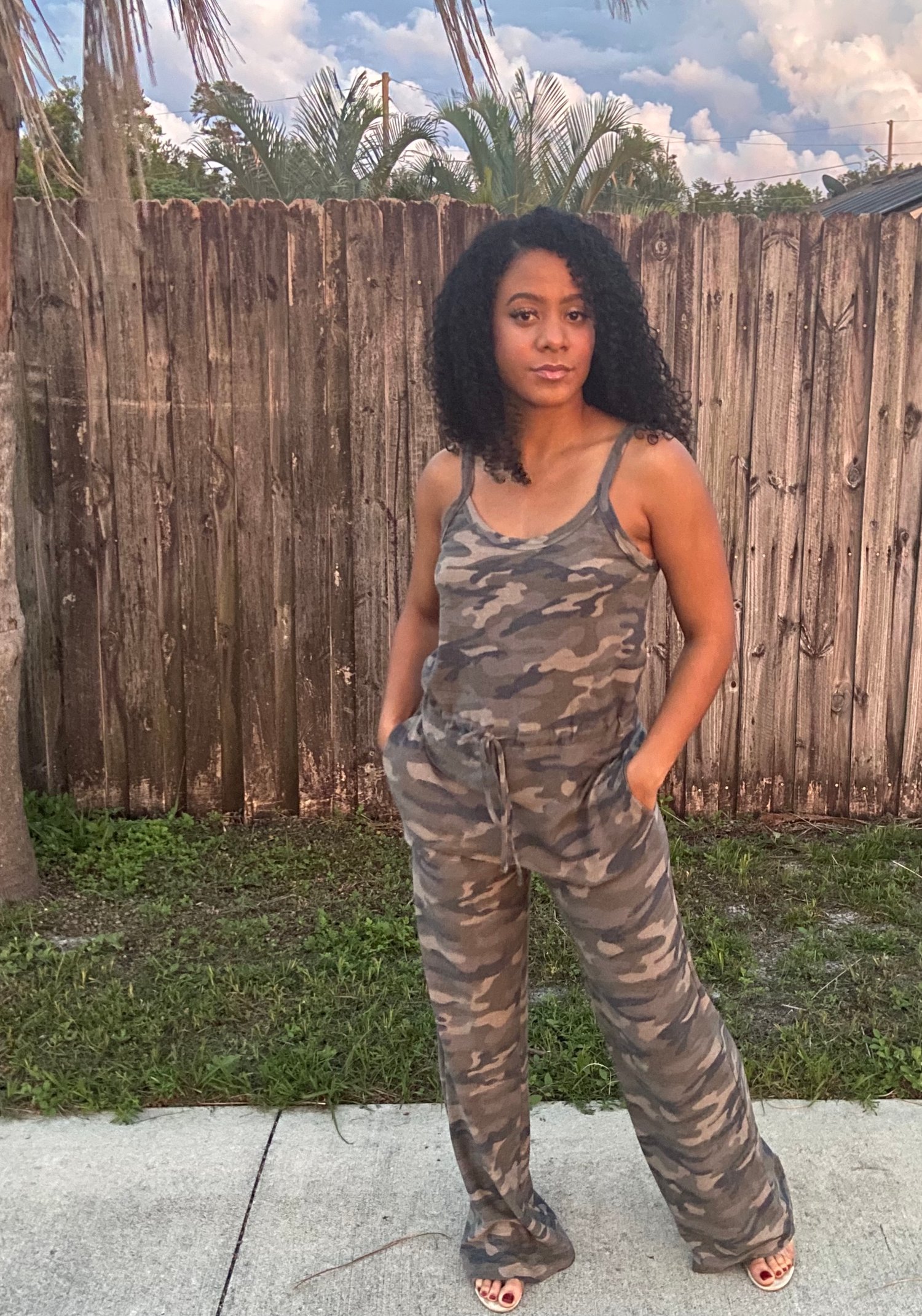 Image of Camo Jumpsuit 