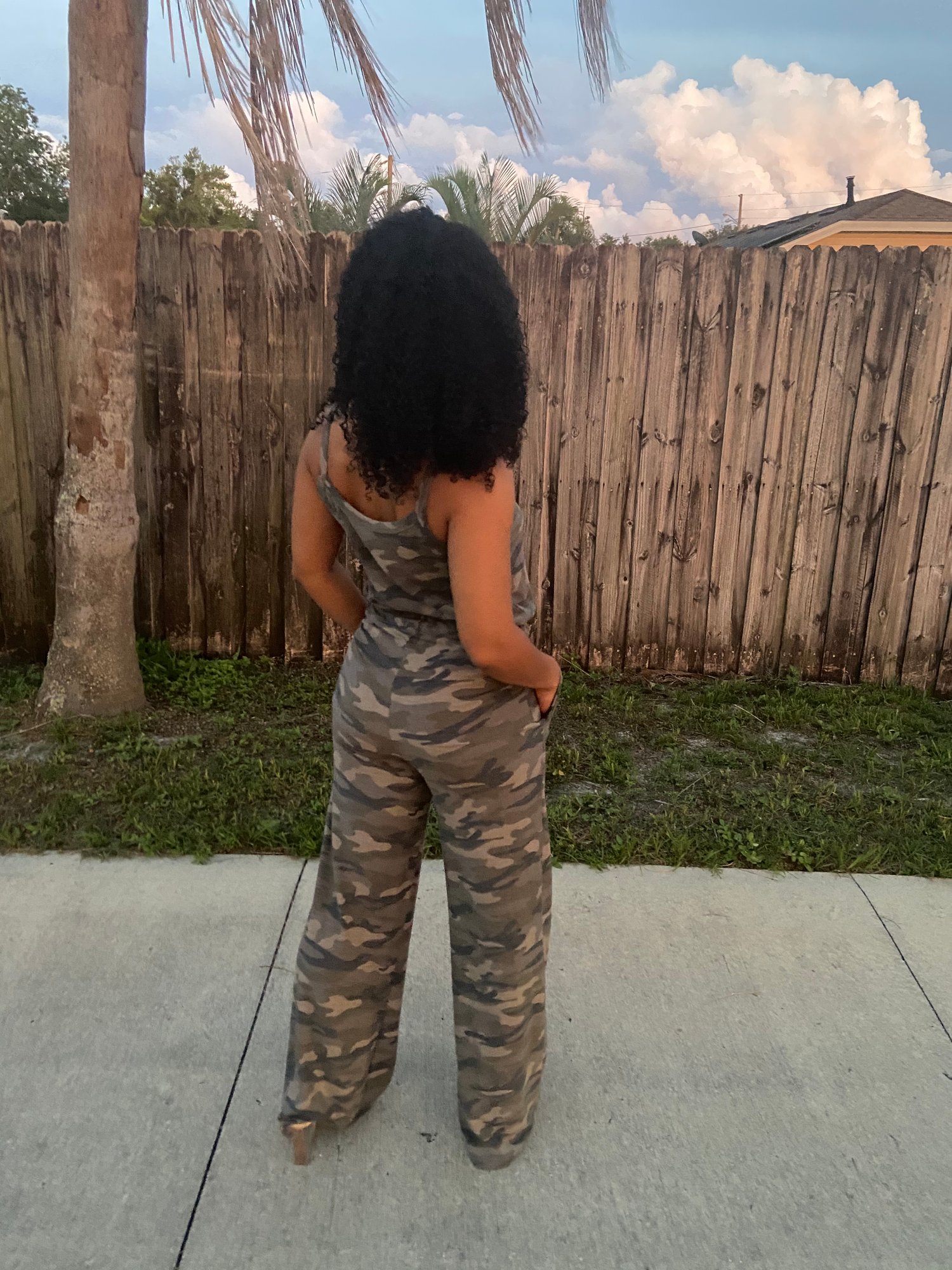 Image of Camo Jumpsuit 