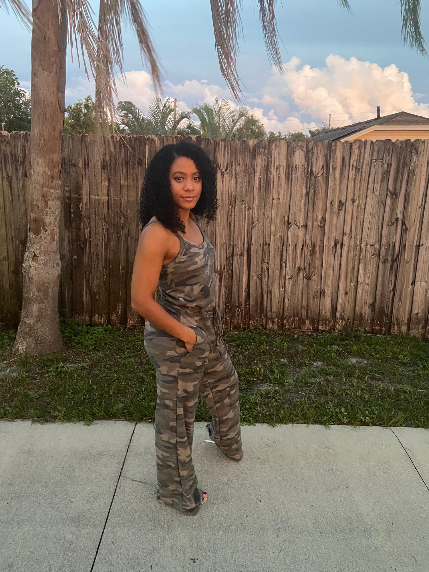 Image of Camo Jumpsuit 