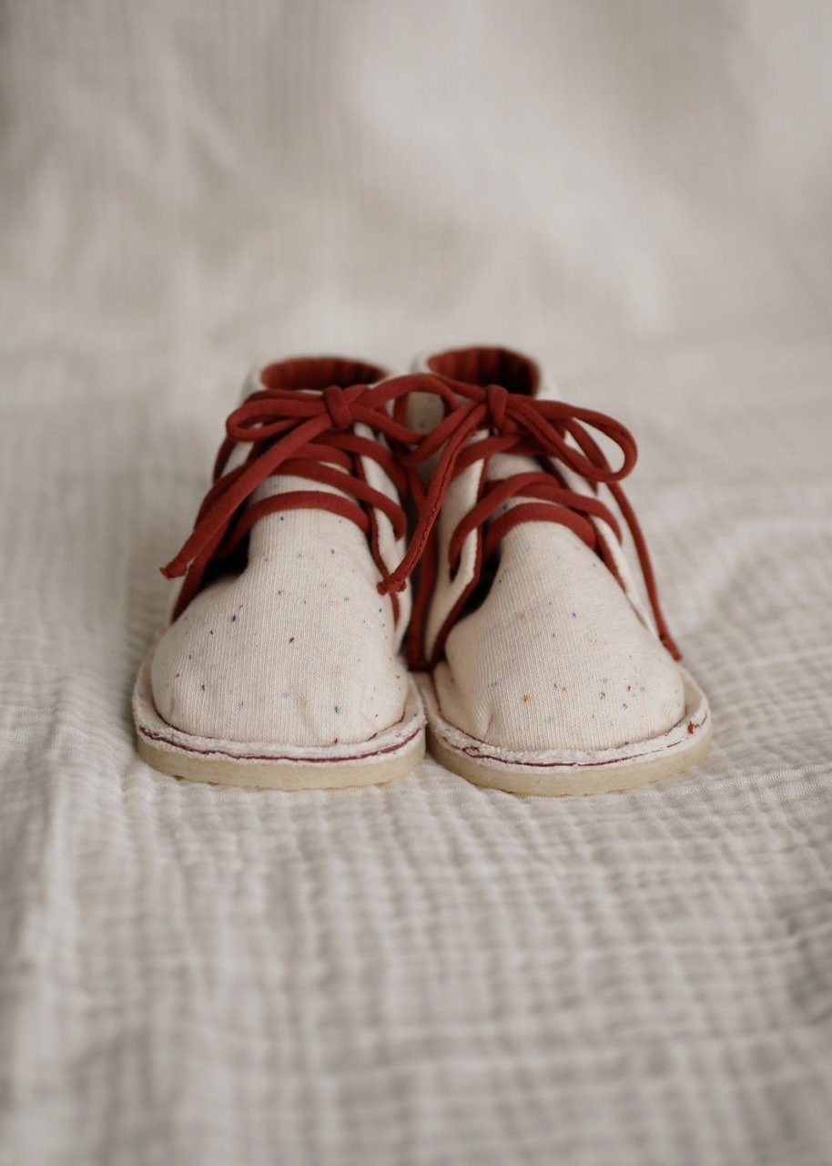 Image of Chaussures COCO  Écru + Tomette / Shoes  COCO 