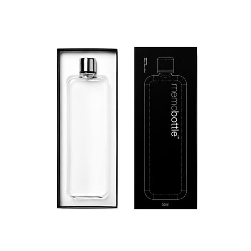 Image of Leather Memobottle Sleeve - Tan