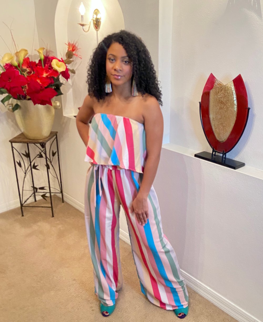 Image of Flounce Jumpsuit 