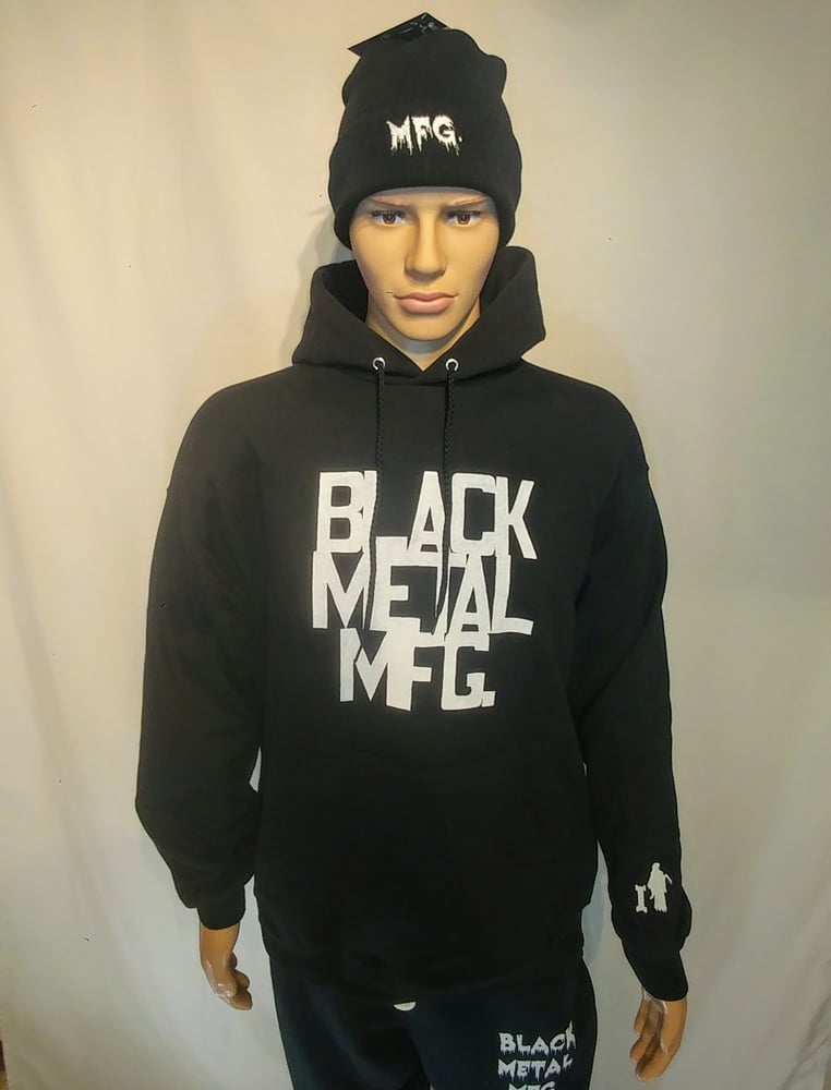 Image of Black Metal Mfg. Hoodies (V1)