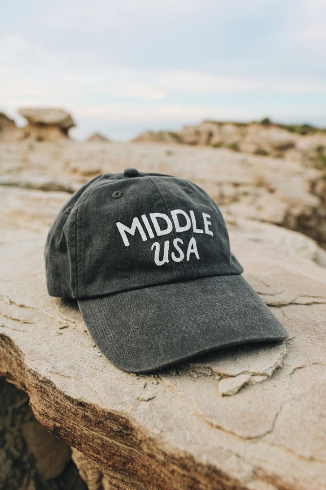 Image of Hat | Middle USA Charcoal