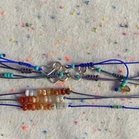 Image 1 of Fire opal ombré necklace