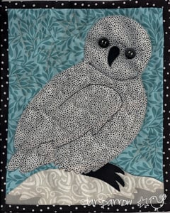 Image of Snowy Owl Quilt, Dottie