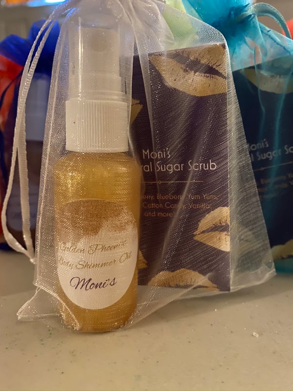 Image of Golden Phoenix Body Shimmer Oil