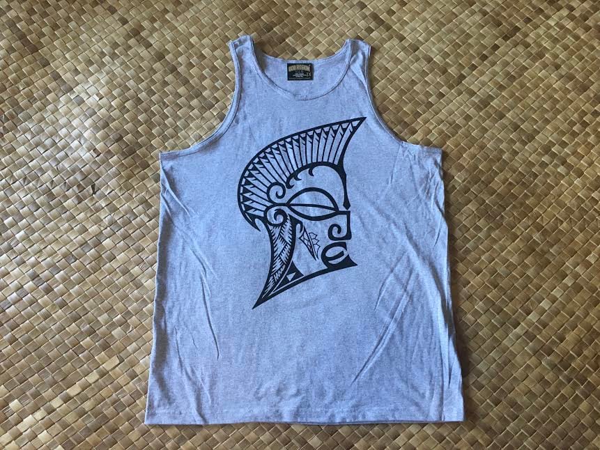Image of 808 Region Mens Steel gray Tank Top