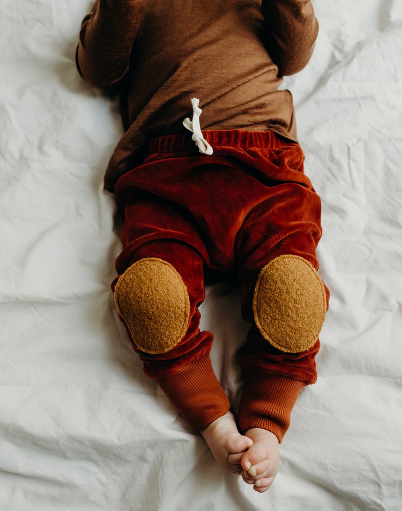 Image of organic Nicki velour pants 