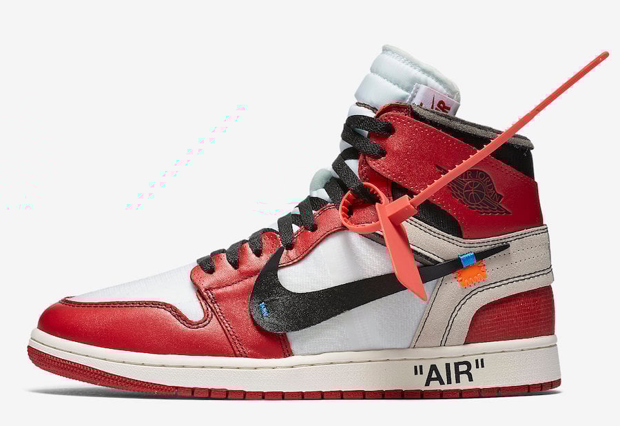Image of Jordan 1 x Off White Chicago