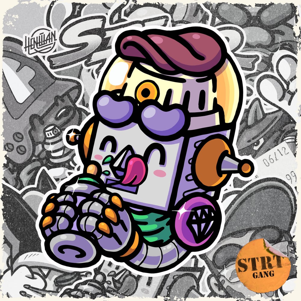 "STRT Painter" Stickers Pack by HTN