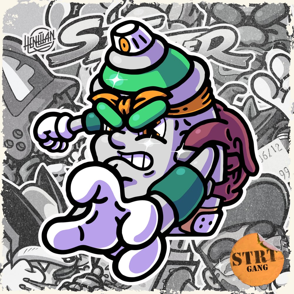 "STRT Painter" Stickers Pack by HTN