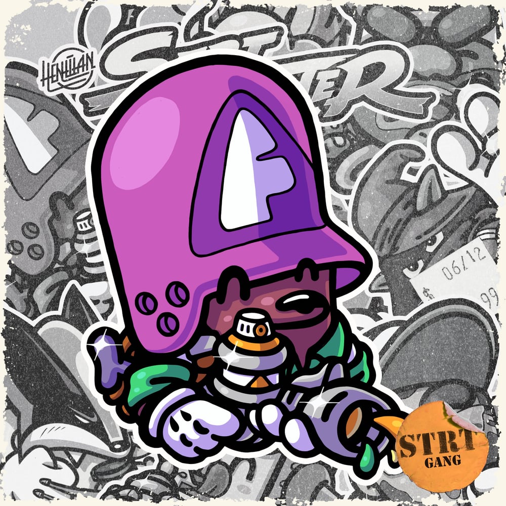 "STRT Painter" Stickers Pack by HTN