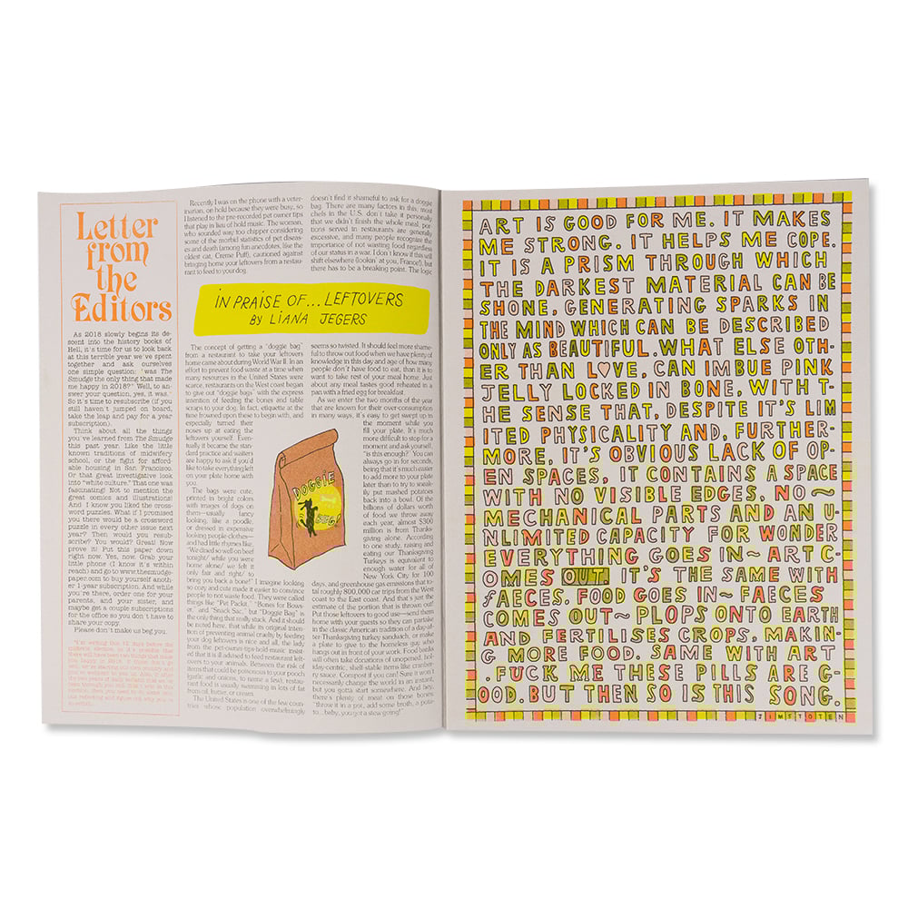 Image of The Smudge/ November 2018 – Volume 2, #Issue 11