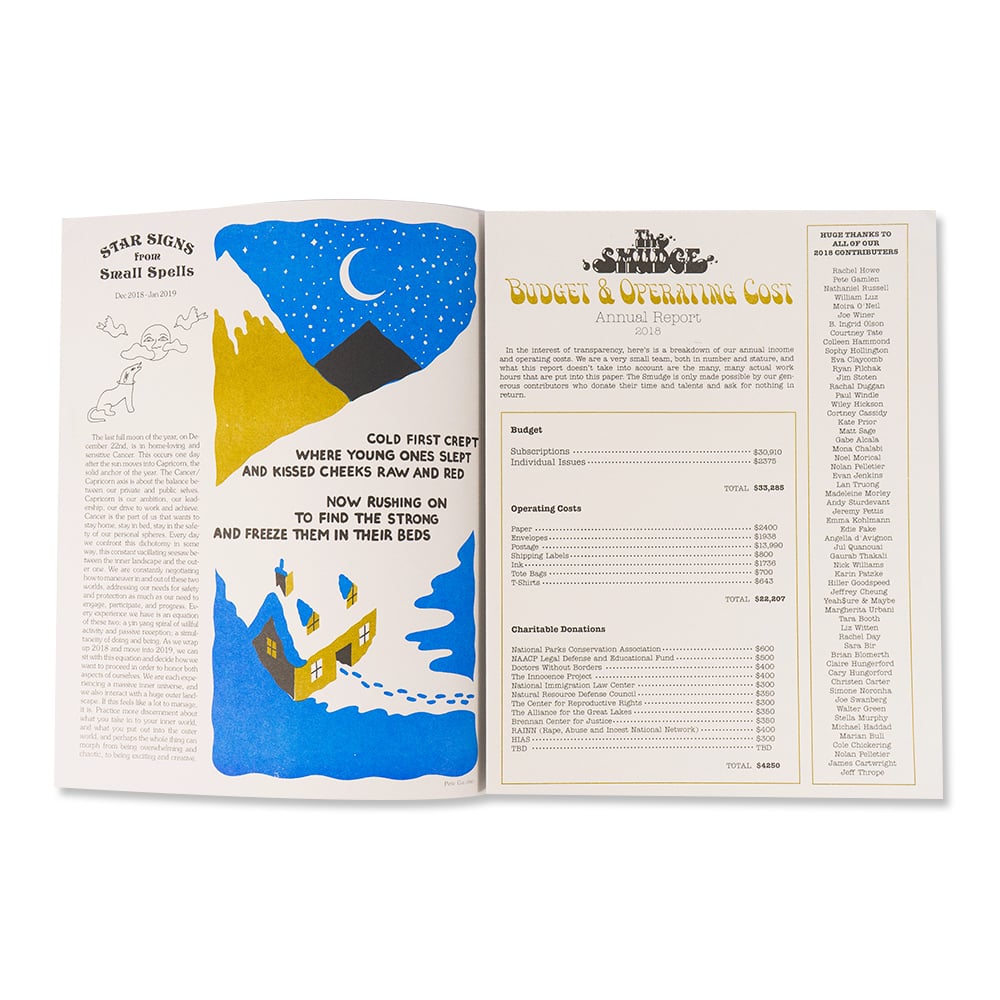 Image of The Smudge/ December 2018 – Volume 2, #Issue 12