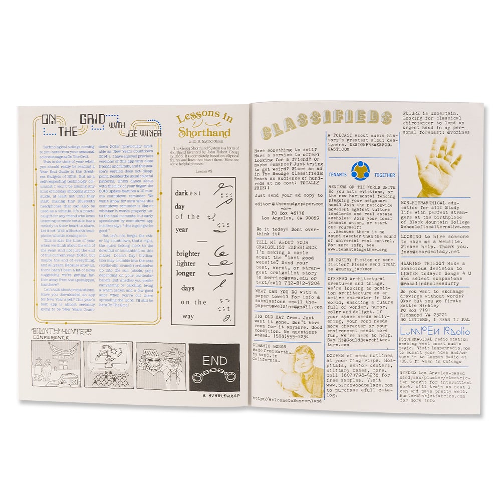 Image of The Smudge/ December 2018 – Volume 2, #Issue 12