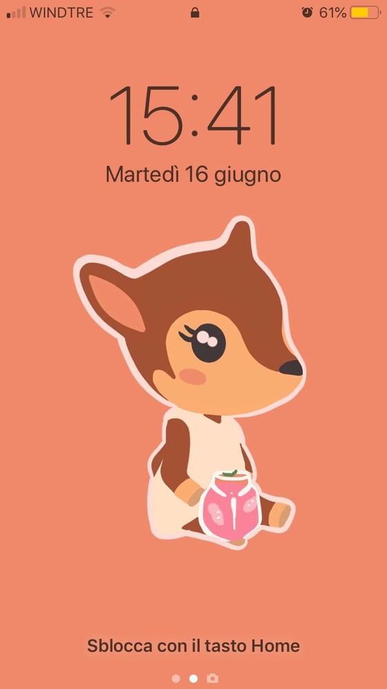 Image of Animal Crossing custom wallpaper