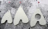 Image 5 of DIY Earrings Kit - Plywood Heart