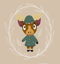 Animal Crossing Custom Villager Portrait (Full Body)
