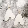 DIY Earrings Kit - Two Hearts Blank