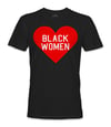 Love Black Women Fitted Tee 