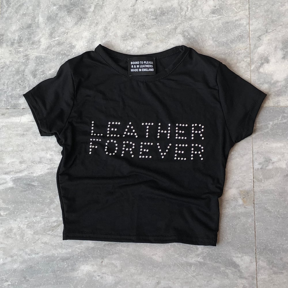 Image of LEATHER FOREVER T-SHIRT