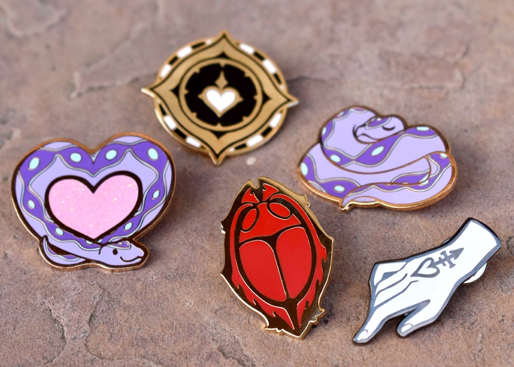 Image of The Arcana ✦ Enamel Pins