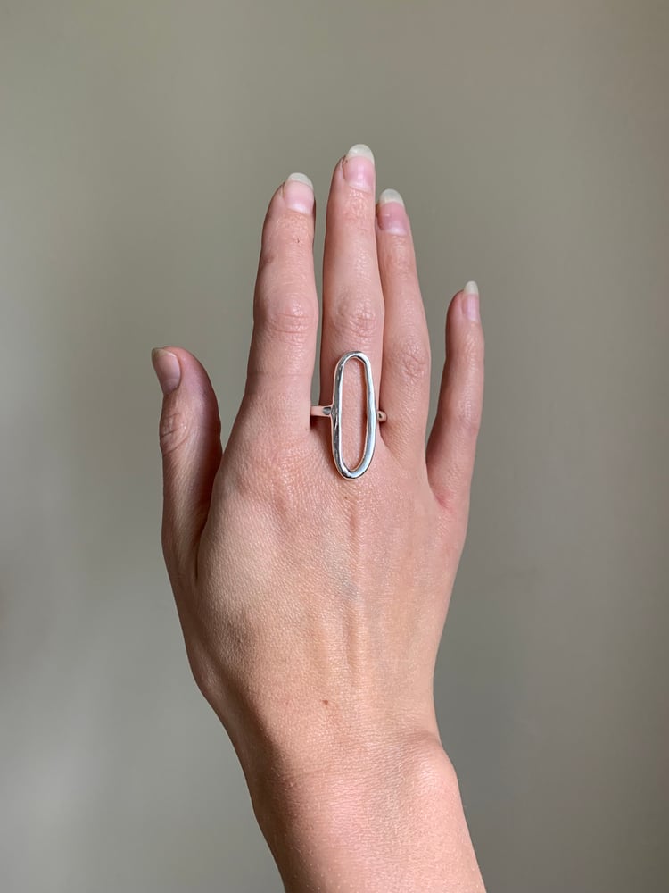 Image of Open Oval Ring