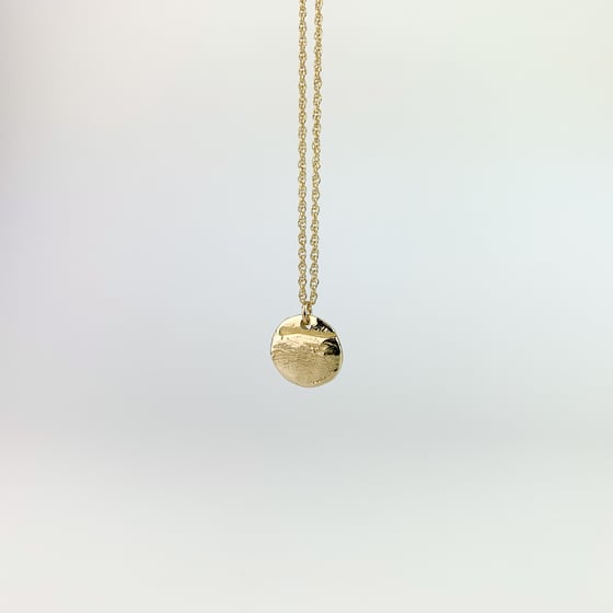 Image of Round Texture Pendant