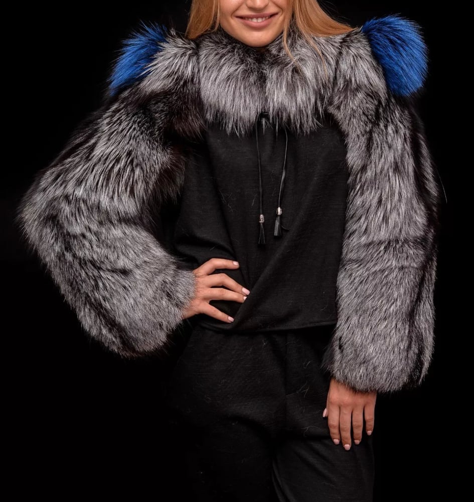 Image of Fox Fur Double Sleeve 