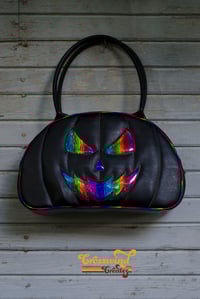 Image 1 of Jack O'Bowler - Black with Rainbow