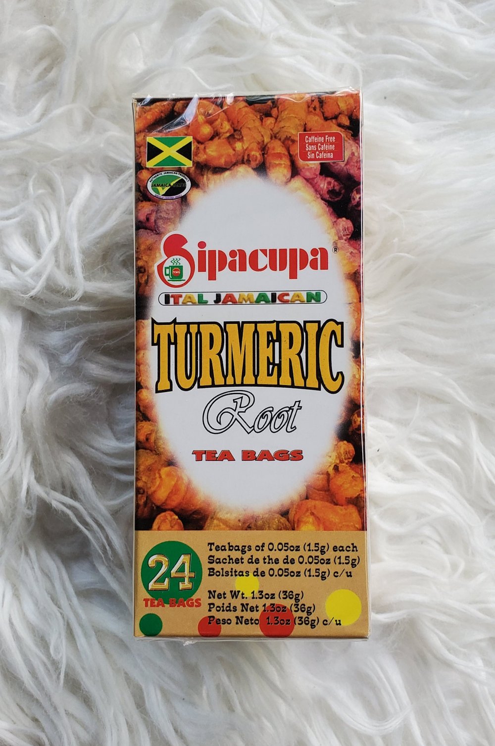 Jamaican Tumeric Teabag 