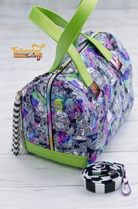 Image 2 of Mashup Hallows Zip Around Barrel Bag