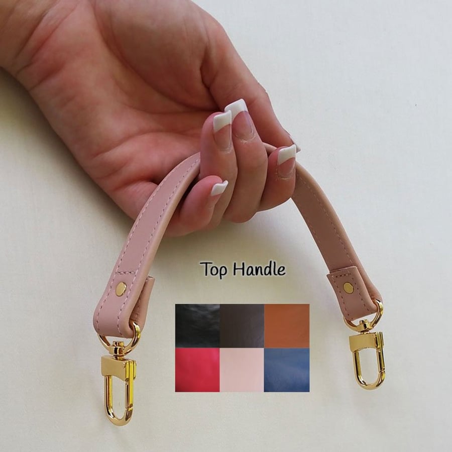 Strap Extender for LV & more - Large Clip for Bags with Thick Hardware -  Heavy Duty Gold-tone Chain