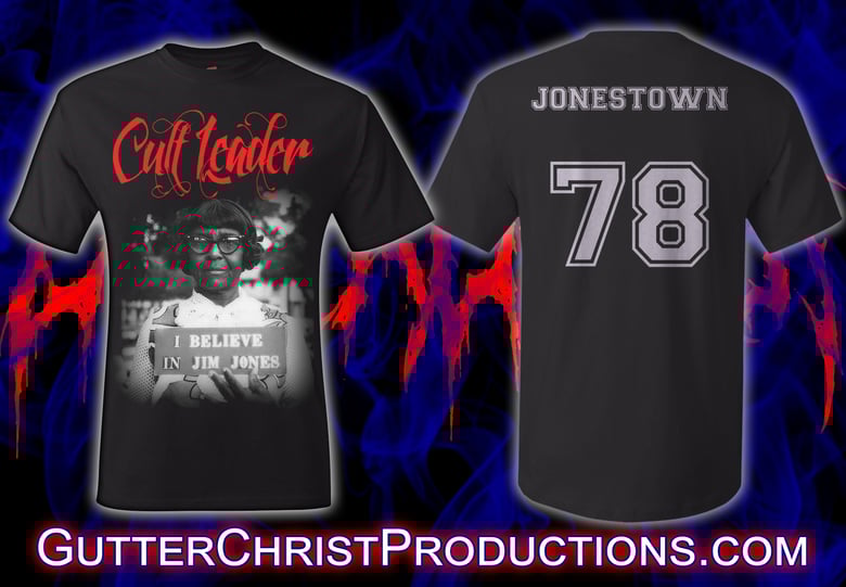CULT LEADER CLOTHING GUTTER CHRIST PRODUCTIONS