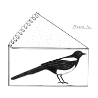 Magpie screenprint