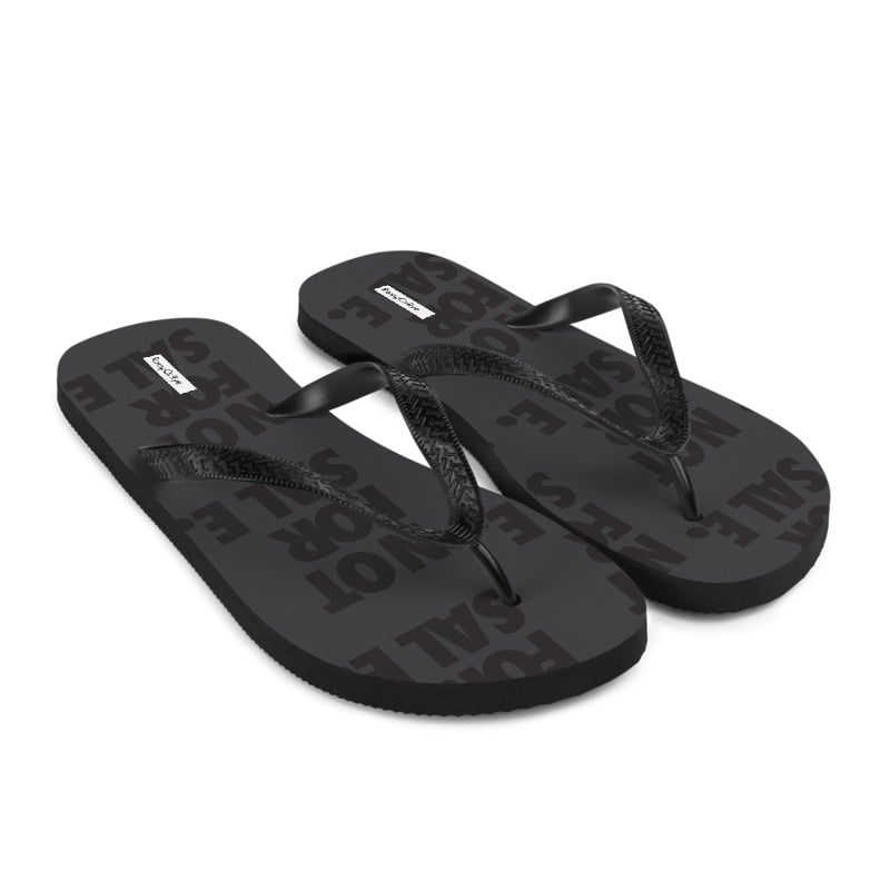 Image of Not For Sale. Flip-Flops 